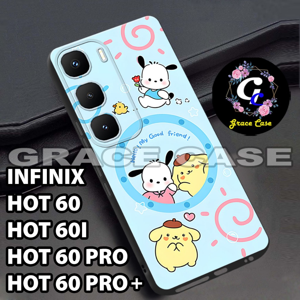(GC20) ยาง Softcase Hp - INFINIX HOT 60 | ร้อน 60I | HOT 60 PRO | HOT 60 PRO+ Silicone Pro Camera - 