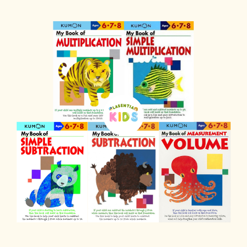 Kumon My Book Of Multiplication Simple Multimplication Simple Inctraction Volume 678