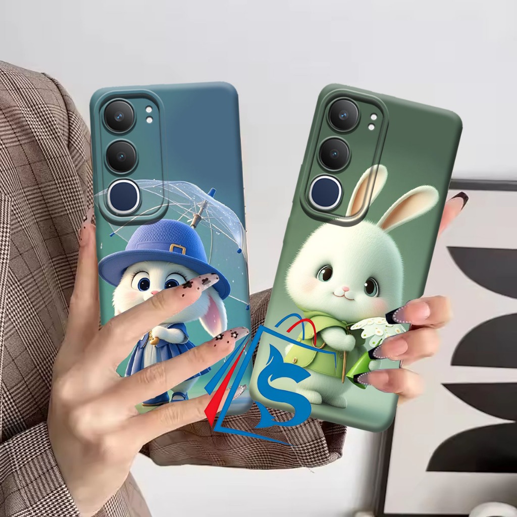Softcase VIVO Y19S 2024/Y29 5G/Y19S PRO Rabbit Motif - เคส Cool Motif - เคสล่าสุด - เคสสวย - เคสกล้อ