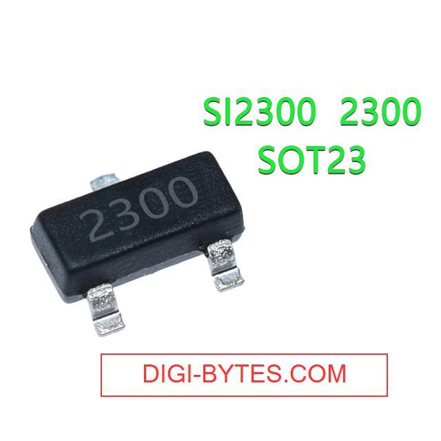 ทรานซิสเตอร์ MOSFET SI2300 - N Channel MOSFET ทรานซิสเตอร์