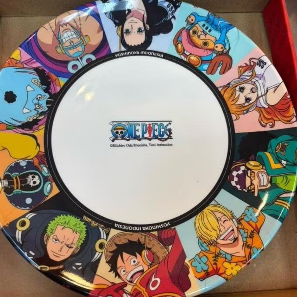 Yoshinoya X One Piece จานเมลามีนรุ่นลิมิเต็ด