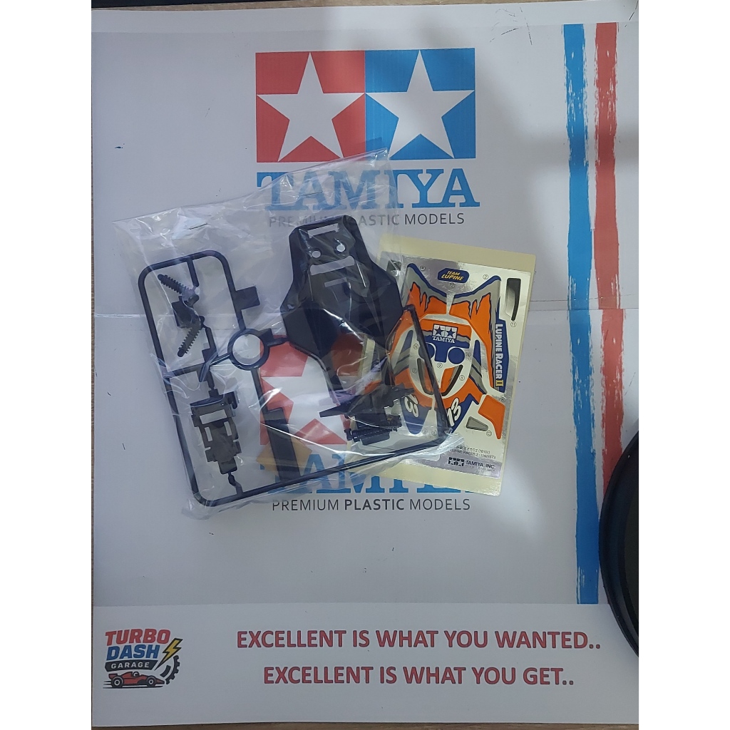TAMIYA 18102 BODY SET LUPINE RACER 2 PLUS CHARACTER