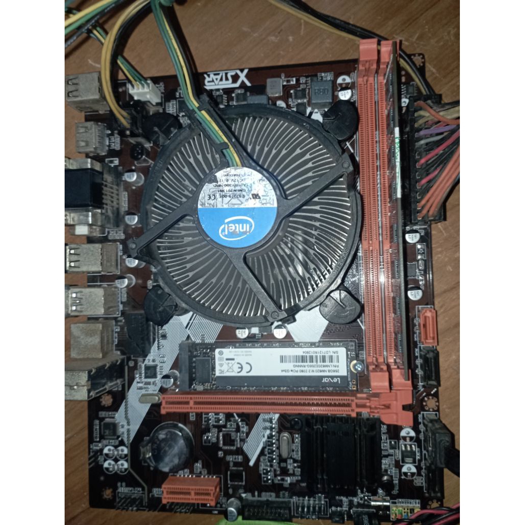 เมนบอร์ด xstar h61 nvme