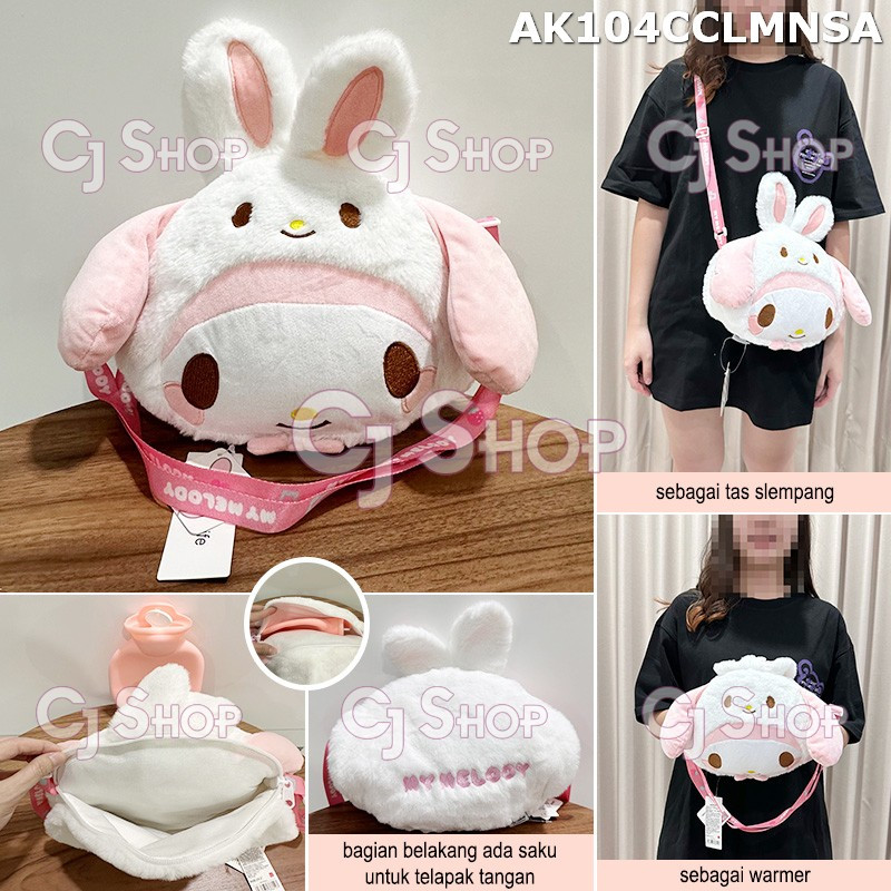 กระเป๋าอุ่น My melody Kuromi Cinnamoroll, กระเป๋าน้ําร้อน Miniso AK104 AK105 AK106