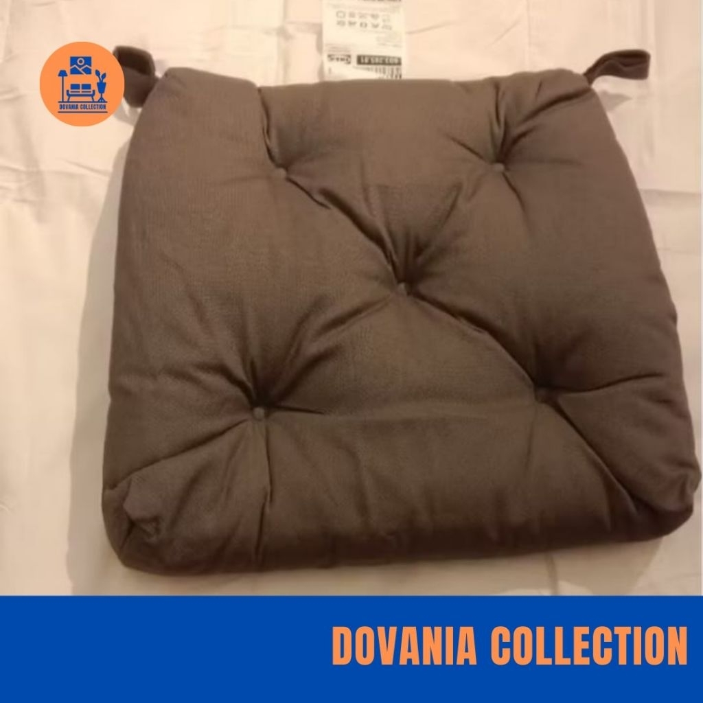 MALINDA Soft Chair Cushion สีครีม สีเทา