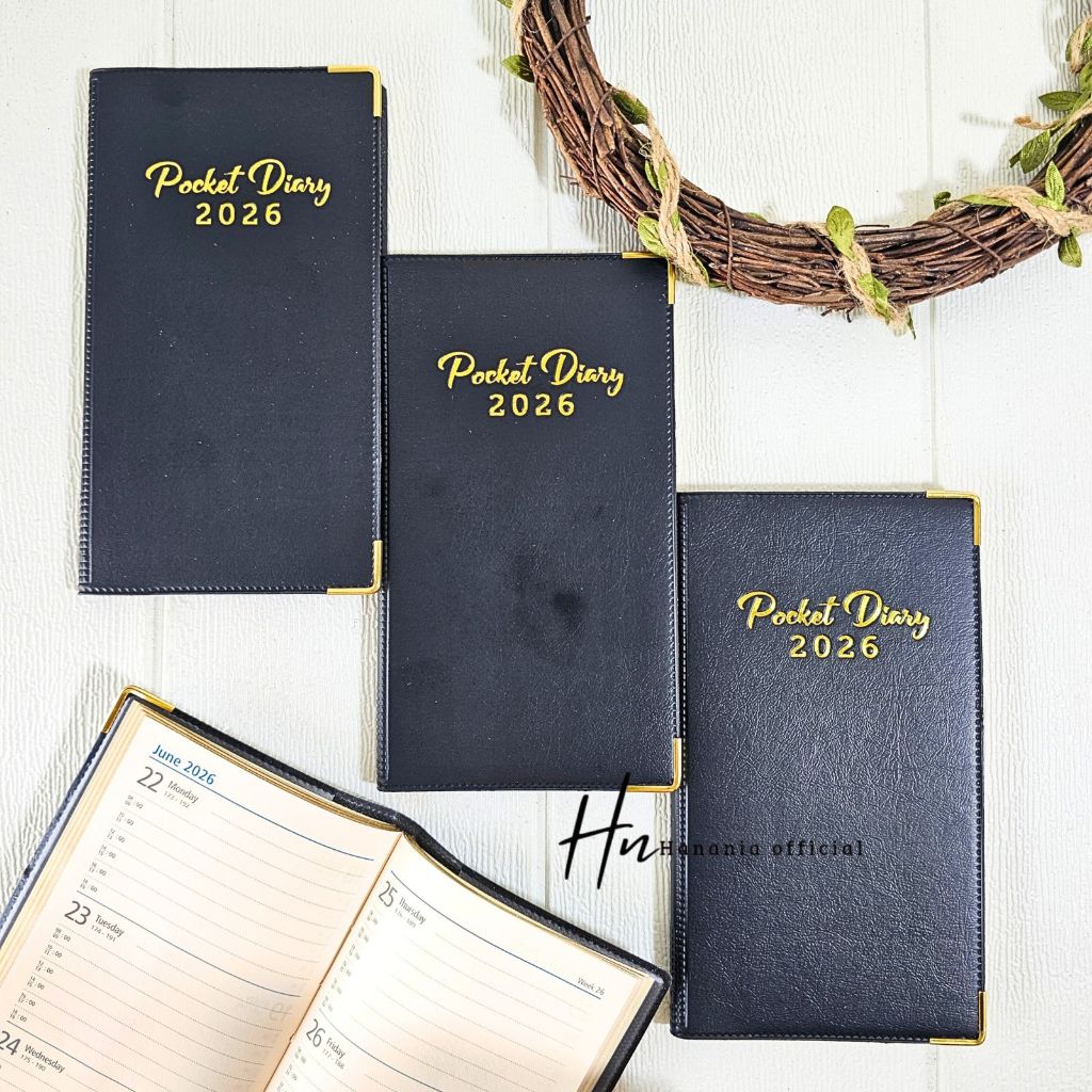 2026 POCKET DIARY AGENDA / 2026 POCKET DIARY AGENDA HVS CREAM PAPER / LATEST AGENDA