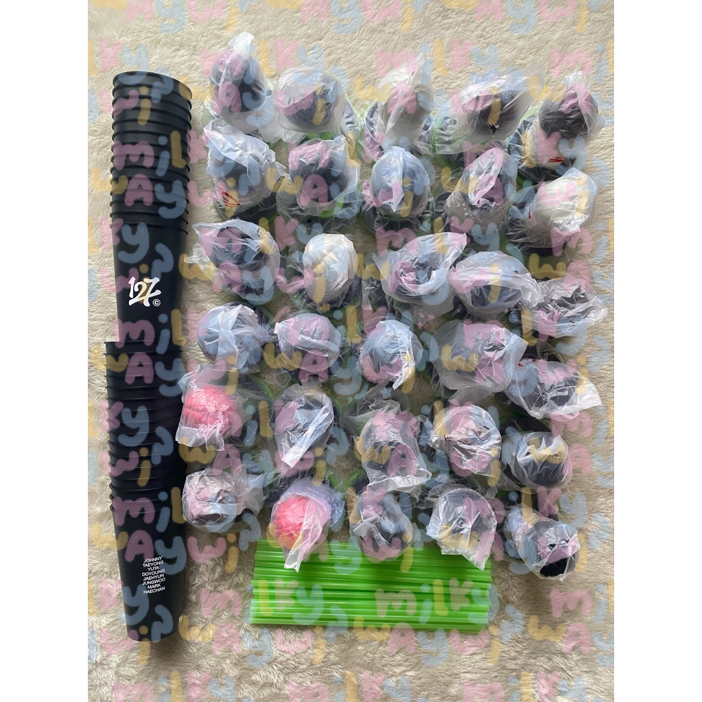 [PAYMENT] SF x NCT127 Topper Cup COMBO SET TUMBLER FIGURE