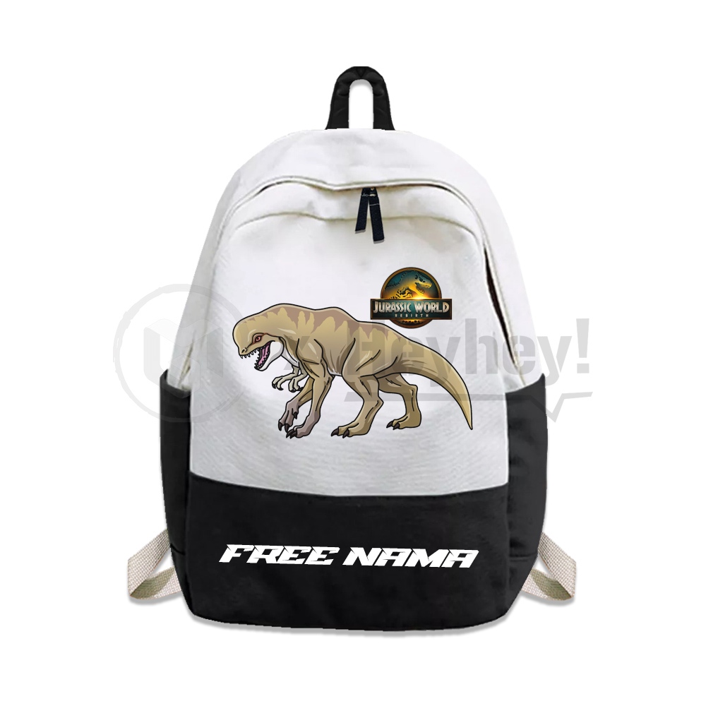 กระเป๋าเป้ D.REX DISTORTUS REX JURASSIC WORLD REBIRTH CHILDRENS - สกรีนลายชื่อฟรี