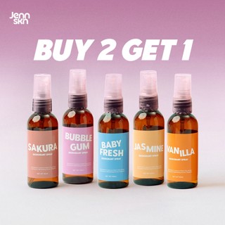 JENNSKIN NATURALS BUNDLING BUY 2 GET 1 DEODORANT SPRAY