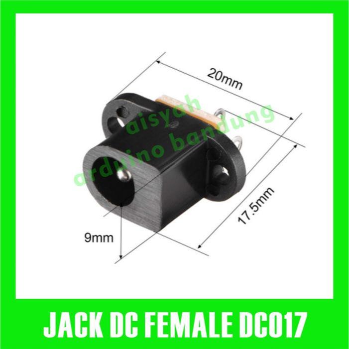 DC017 DC-017 5.5 มม. - 2.1 มม. DC Power Jack Connector outlet