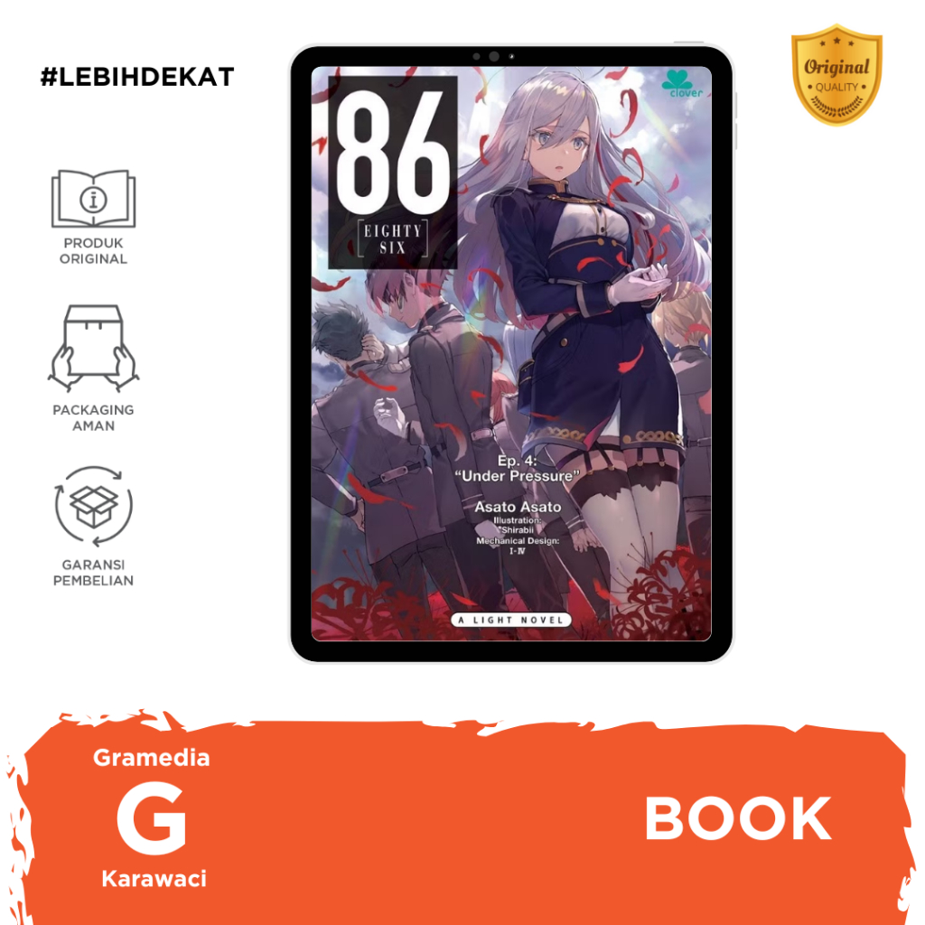 Gramedia Karawaci - Eighty Six Ep. 4 : ใต้แรงดัน
