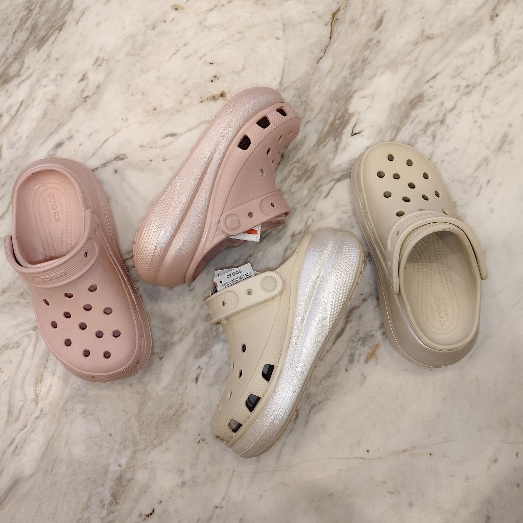 CROCS Crush Shimmery Glitter