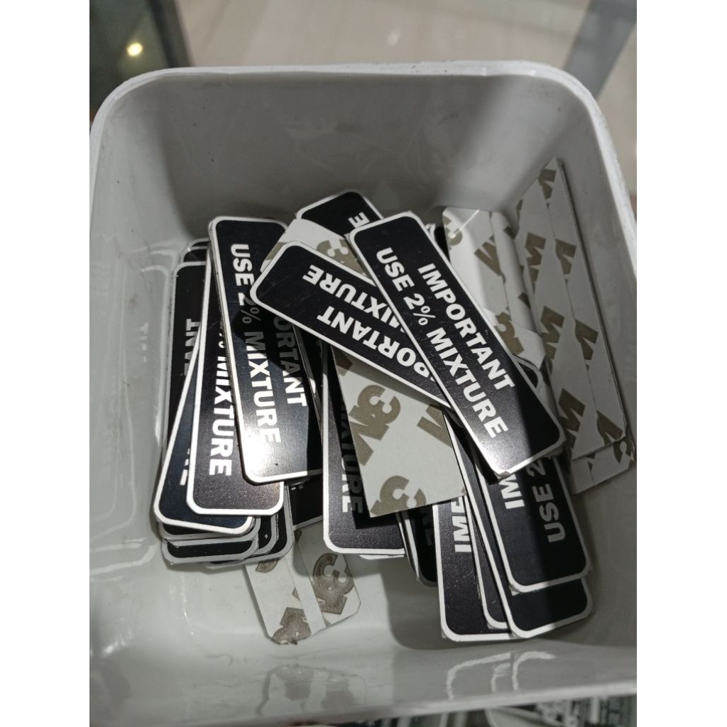 มอเตอร์ไซค์ Vespa สีดํา 2c/o Oil Mixture Tank Emblem