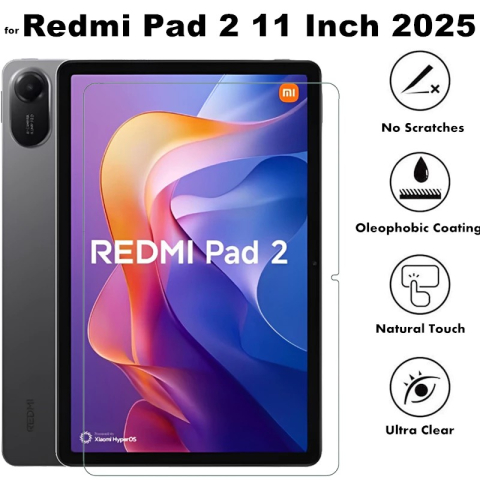 [ Xiaomi Redmi Pad 2 11" (2025) ล่าสุด ] กระจกใสกันรอย Redmi Pad 2 (2025) / ฟิล์มกันรอยหน้าจอ Clear 