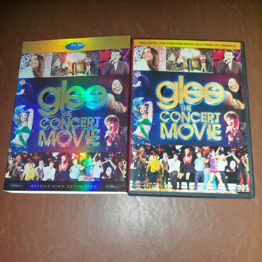 ( แผ่นดิสก์บลูเรย์ ) " GLEE - THE CONCERT MOVIE " 20TH CENTURY FOX