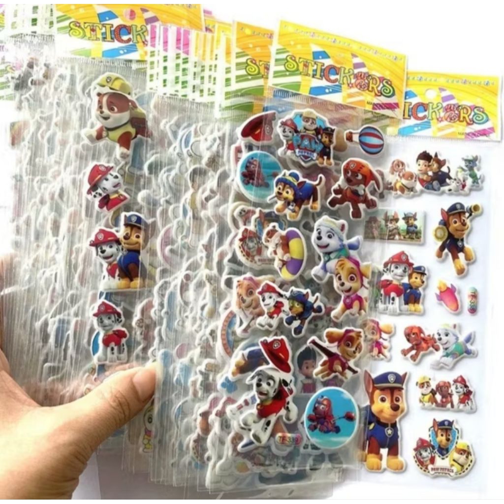 20 ชิ้น 3D RISED สติกเกอร์ - 3D RISED สติกเกอร์เปิดท้าย 20 ชิ้นสติกเกอร์สุ่ม / ลูกเกด / สติ๊กเกอร์ผส