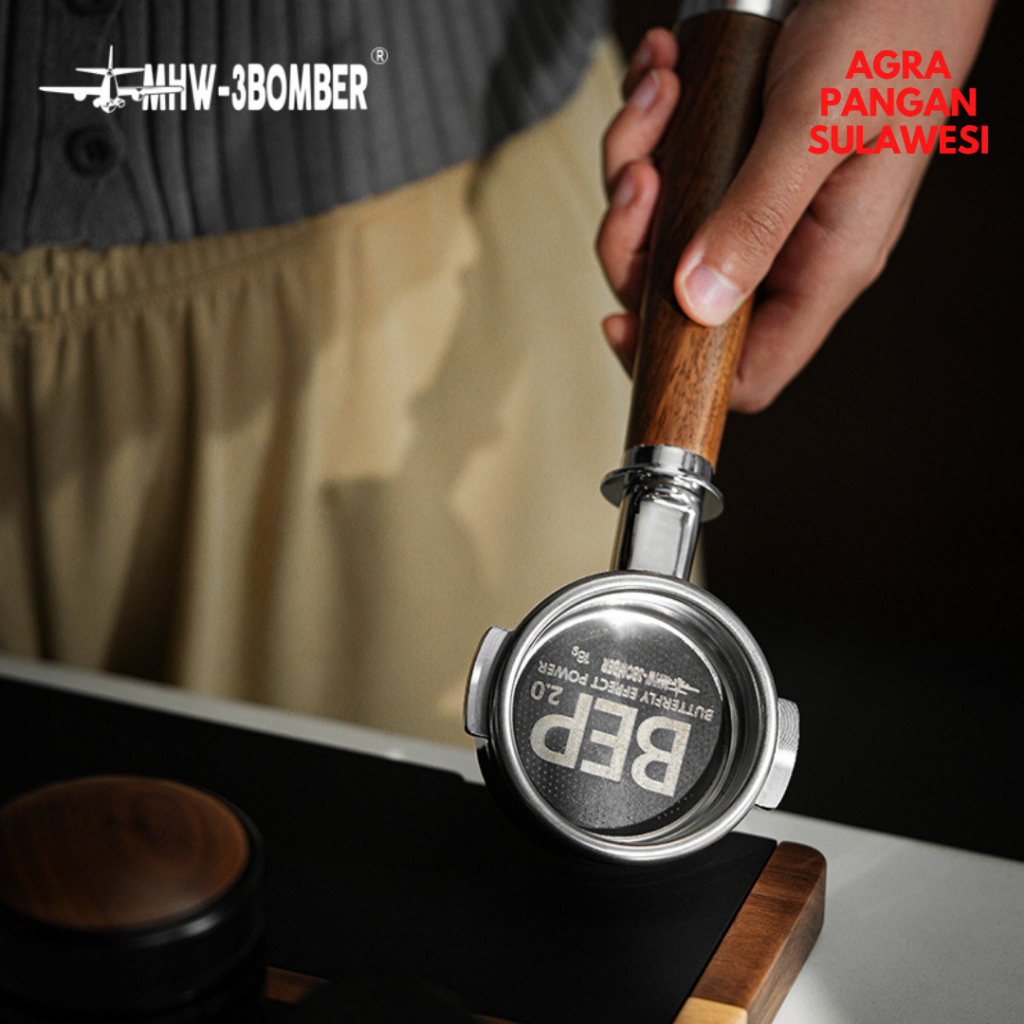 MESIN BEP FILTER BASKET MHW-3BOMBER 58 มม.Double Layer 18g 20g 18 20g Universal Espresso Coffee Port