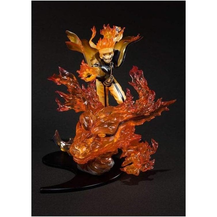 READY TAMASHII NATIONS BANDAI FIGUARTSZERO NARUTO UZUMAKI-KURAMA-KIZUNA RELATION STATUE