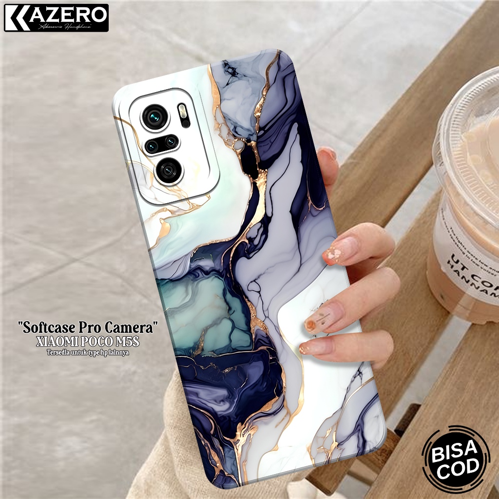 KAZERO - เคสโทรศัพท์ XIAOMI POCO M5S - เคสแฟชั่นนามธรรม - กล้อง Pro - XIAOMI POCO M5S Softcase - เคส