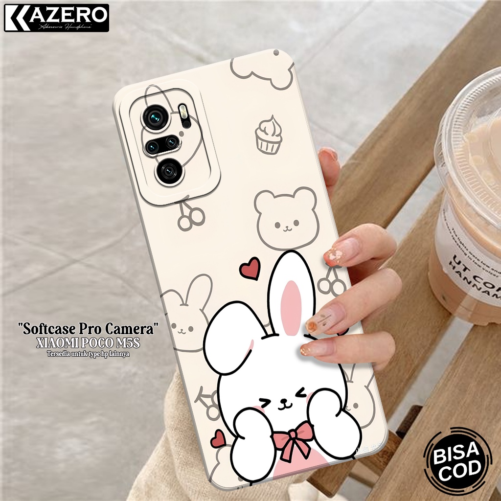 KAZERO - XIAOMI POCO M5S เคสโทรศัพท์ - เคสแฟชั่นการ์ตูน - กล้อง Pro - XIAOMI POCO M5S Softcase - เคส