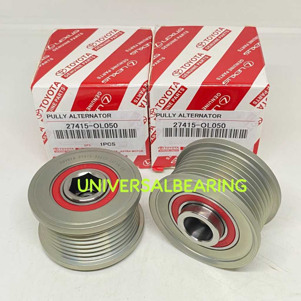 PULLEY ALTERNATOR (7PK)FORTUNER VRZHILUX REVO INNOVA REBORN HIACE 27415-0L050