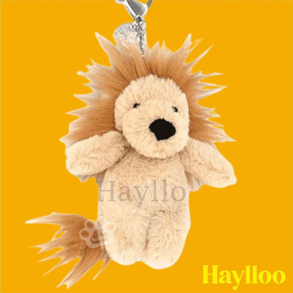 GUNDAN JELICAT Bashfull Lion Bag Charm JelIcat Viral พวงกุญแจตุ๊กตา Lion the King of the Forest ของข