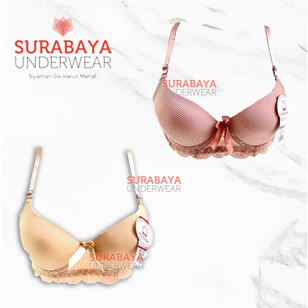 PUSH UP BRA / BH GARI MOTIF LINE UNDERWEAR LACE BOTTOM