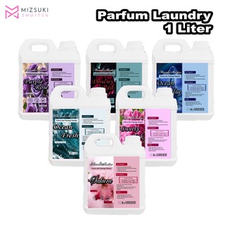 Parfum Loundry Tahan Lama Minyak Wangi Laundry Pewangi Pelicin Pengharum Setrika Pakaian 1 Liter