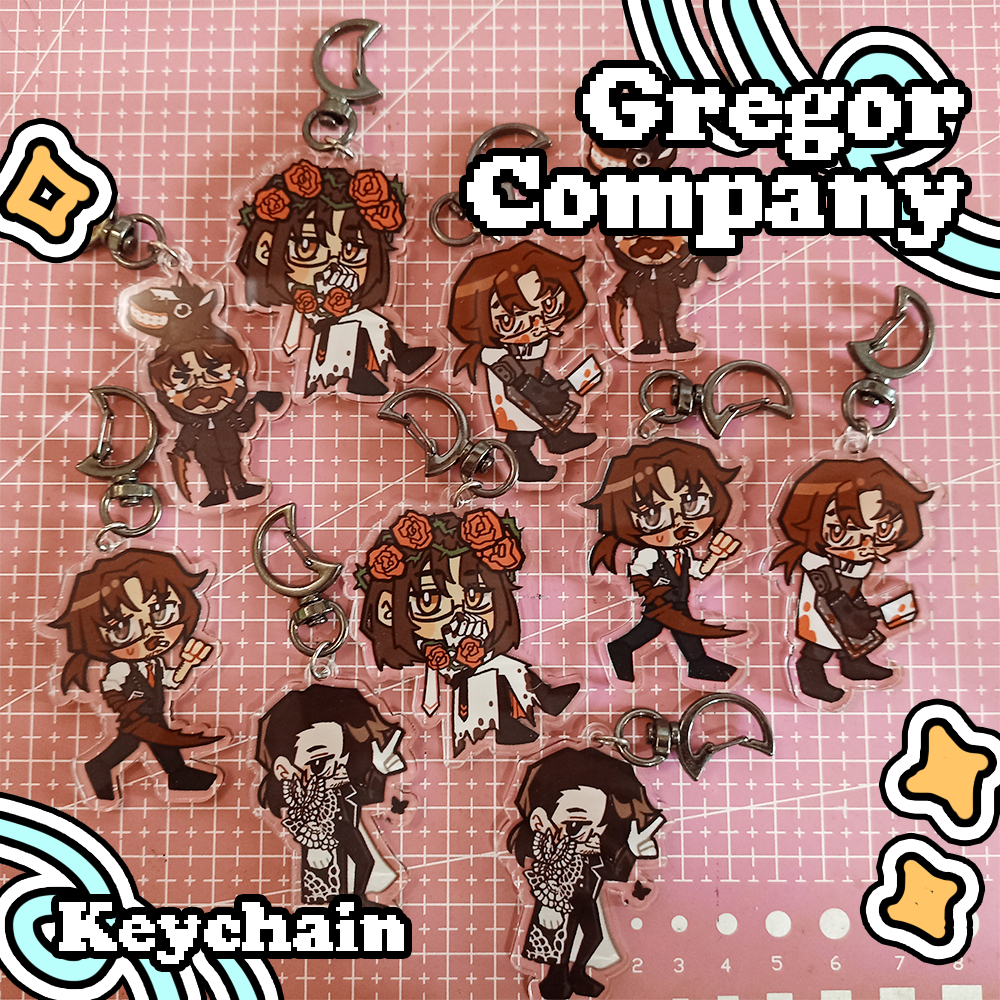 [LIMBUS COMPANY] พวงกุญแจบริษัท Gregor โดย Kombucheers