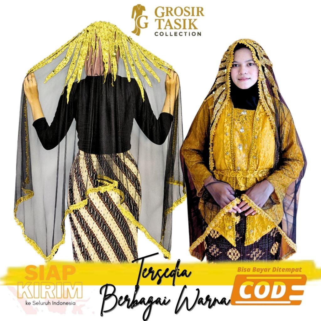 ALIFA MISPA SCARF HAJJ UMRAH FULL TILE SEQUIN WEDDING CONTRACT SHAWL BRIDAL SHAWL 200CM LENGTH 85CM 