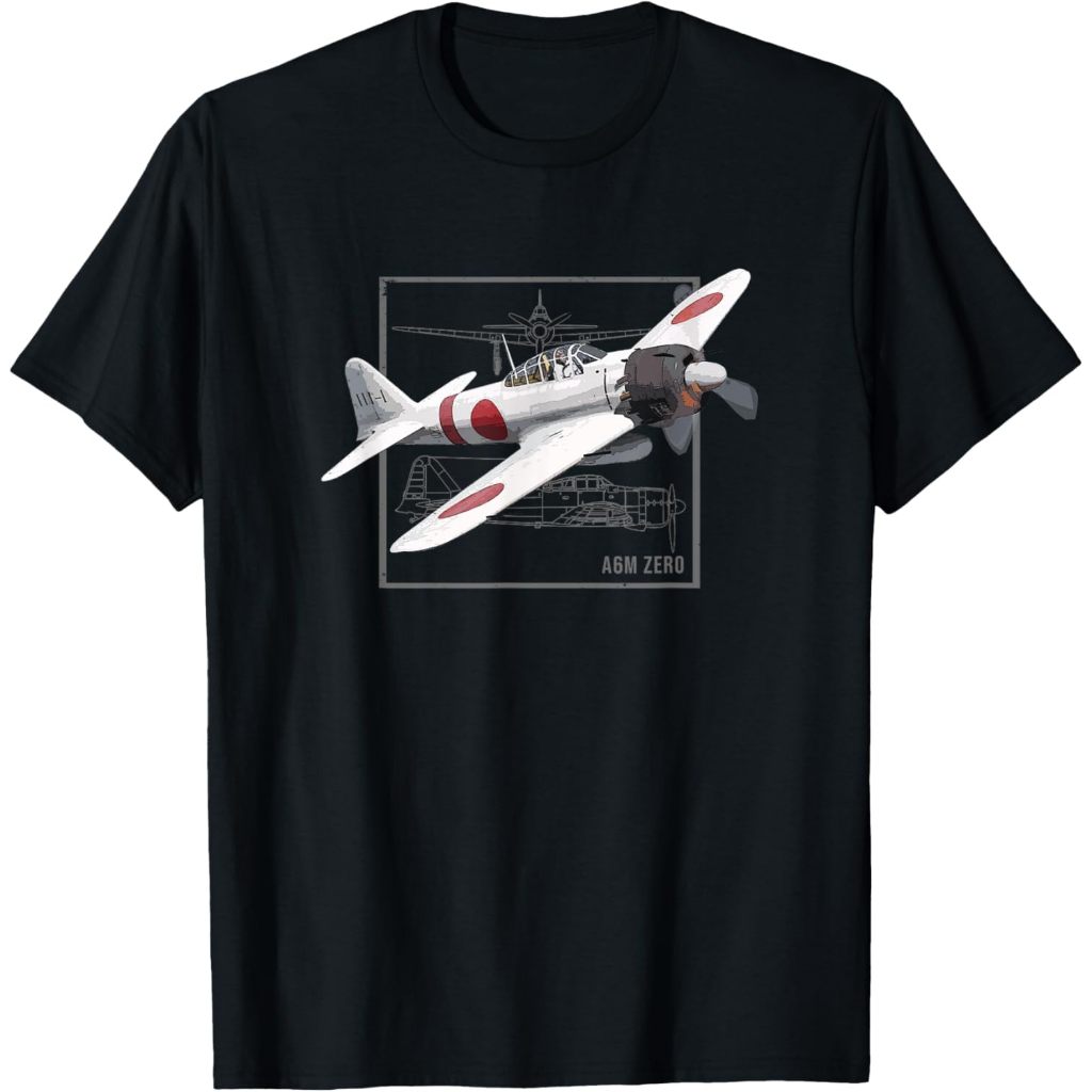 A6M Zero Fighter Japan WW2 Fighter Plane เสื้อยืดสําหรับเด็ก