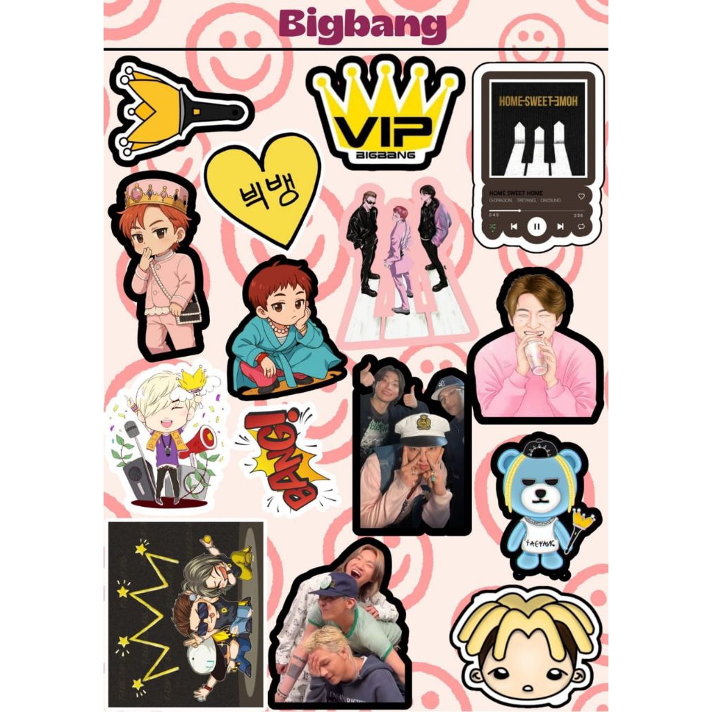 สติ๊กเกอร์ HP Hot Bigbang สติ๊กเกอร์ G-Dragon สติ๊กเกอร์ไวนิลกันลื่น | สติ๊กเกอร์แล็ปท็อปสําหรับโทรศ