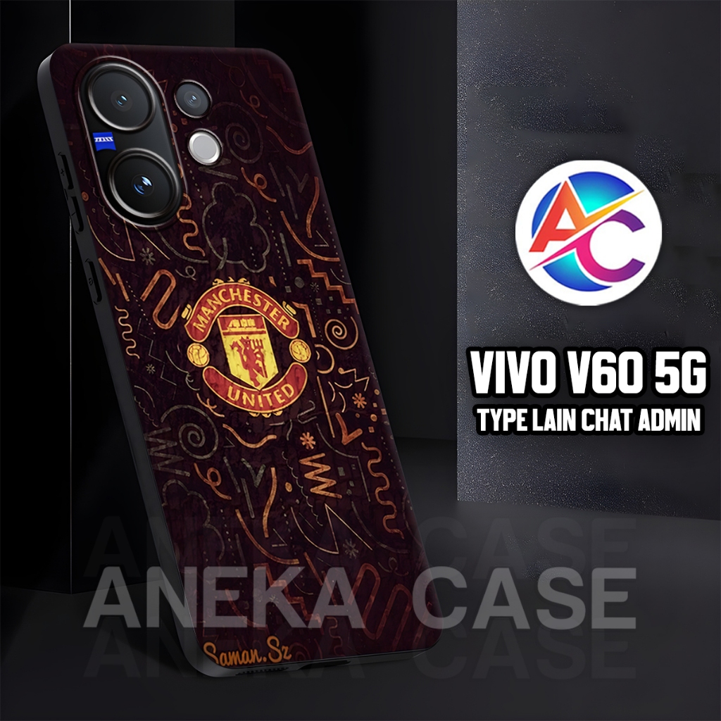 HP AC41/เคสโทรศัพท์ VIVO V60 5G ล่าสุด 2025/Procamera Softcase ทําจากยางยืดหยุ่น/ปลอกโทรศัพท์/อุปกรณ