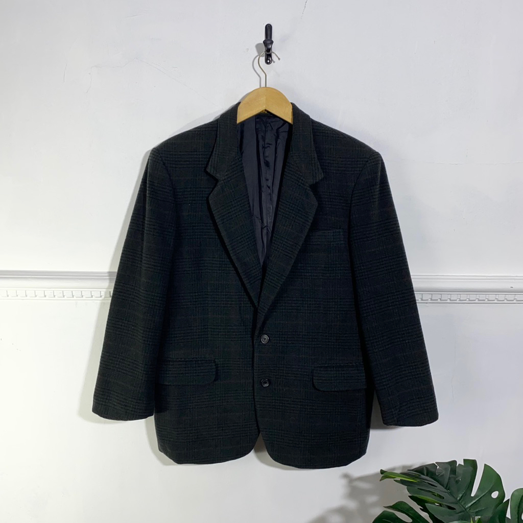 VINTAGE KING MODE DARKGREEN BLAZER (P78 L57)