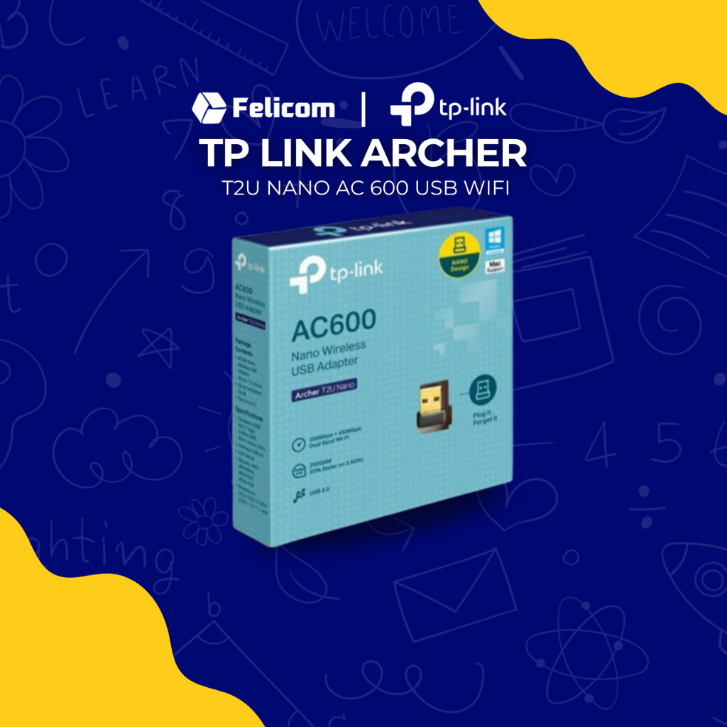 TP LINK Archer T2U Nano AC 600 USB Wi-Fi