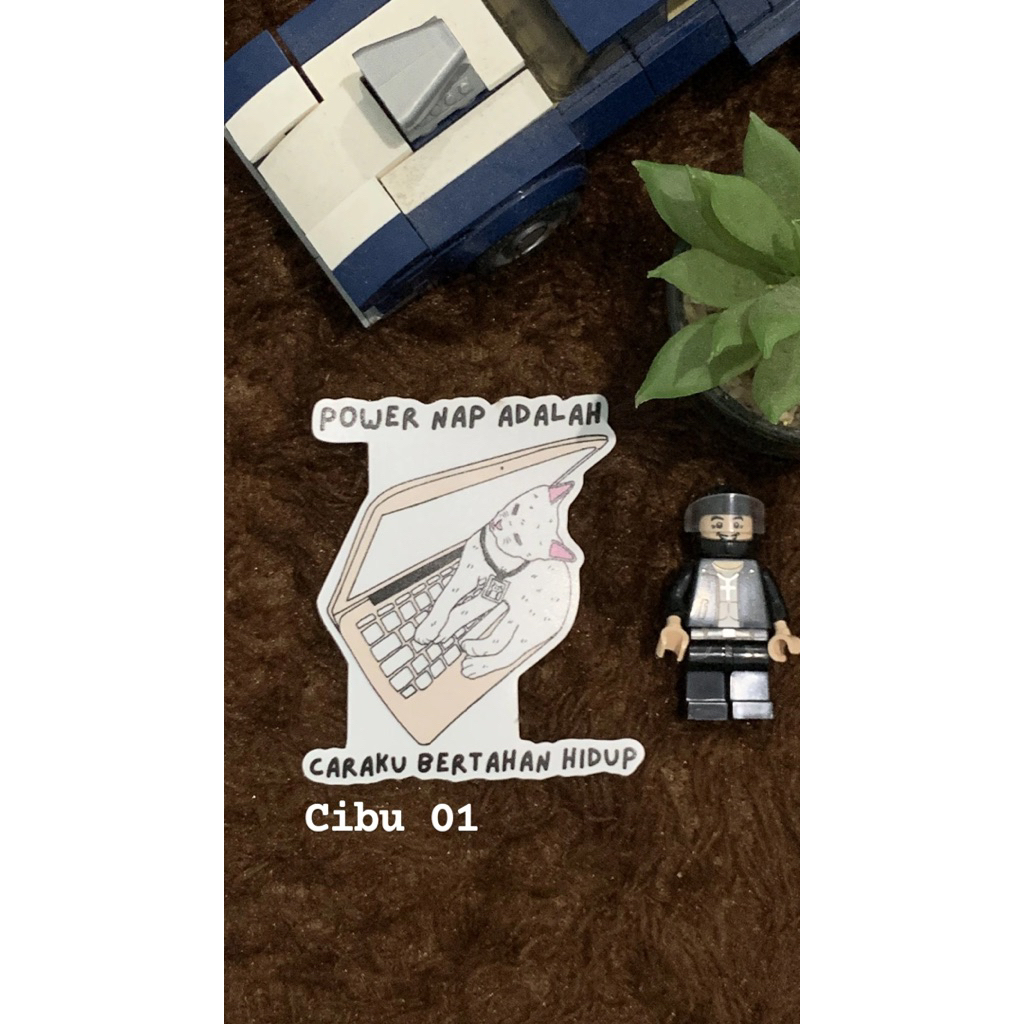 สติ๊กเกอร์แมว / สติ๊กเกอร์ Cat Meme (ตัวละครเชฟ)