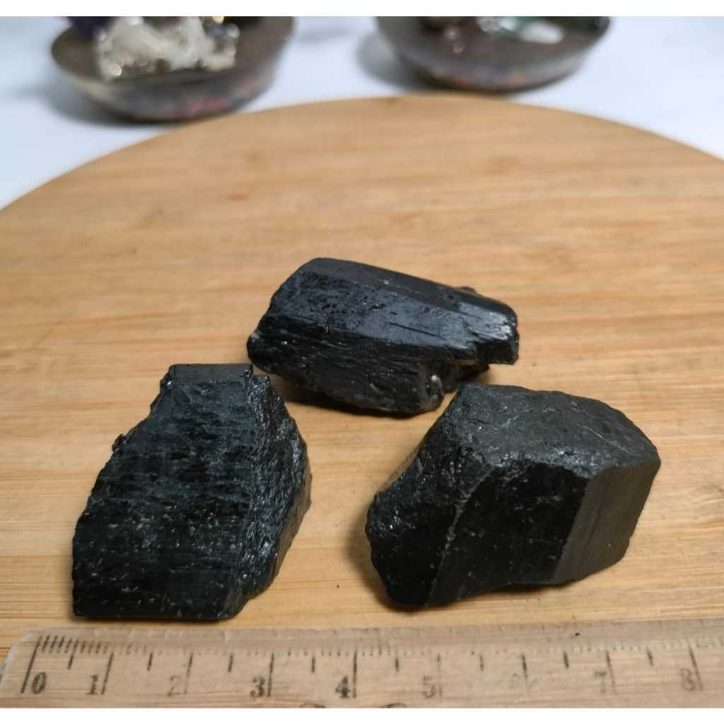 Natural Black Tourmaline หยาบ (40)