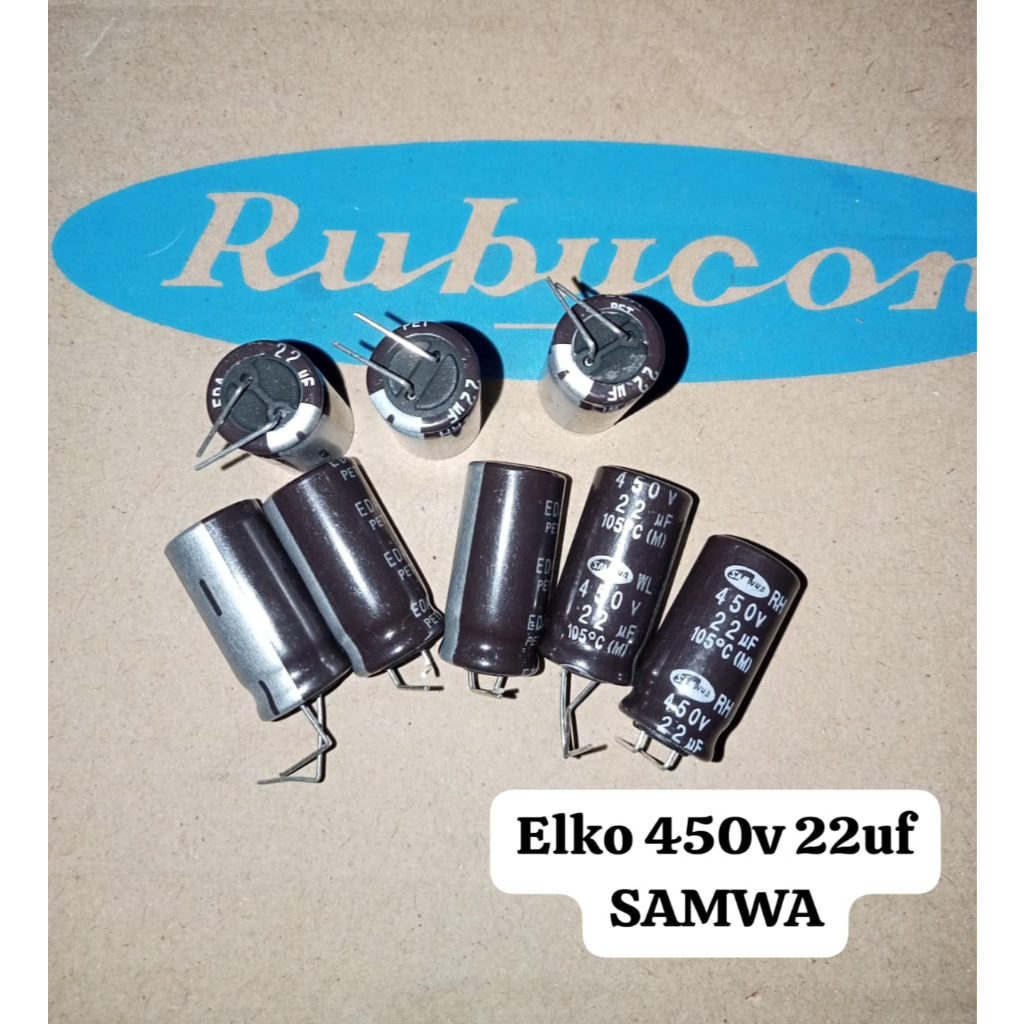 ELKO 450V 22UF ORIGINAL SAMWA