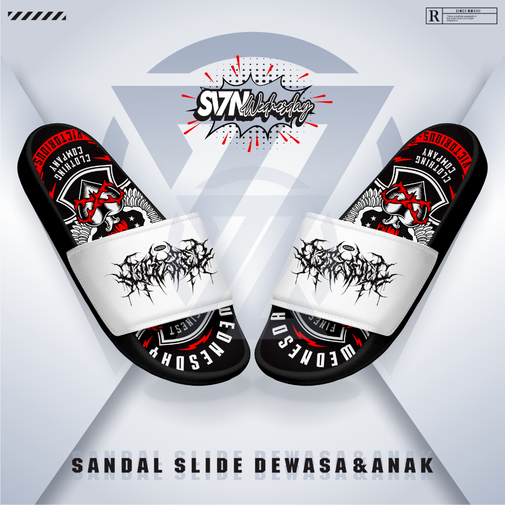 MZ-0135P รองเท้าแตะ Slop พิมพ์ลายสําหรับผู้ใหญ่ UK 36-44 และเด็ก 26-35 รองเท้าแตะกันลื่นสําหรับผู้ชา