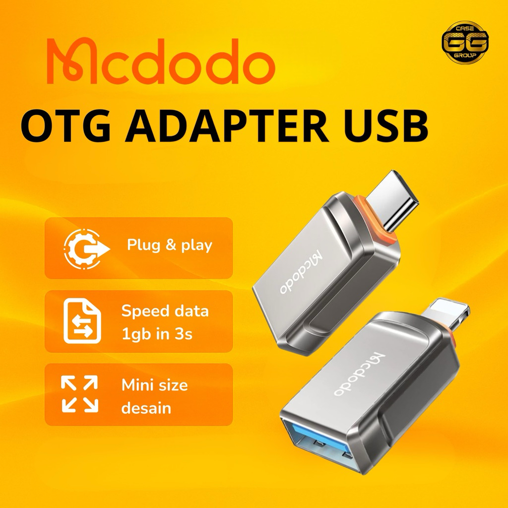OTG MCDODO IPHONE OT-8600 // TYPE-C OT-8730 USB TRANSMATION