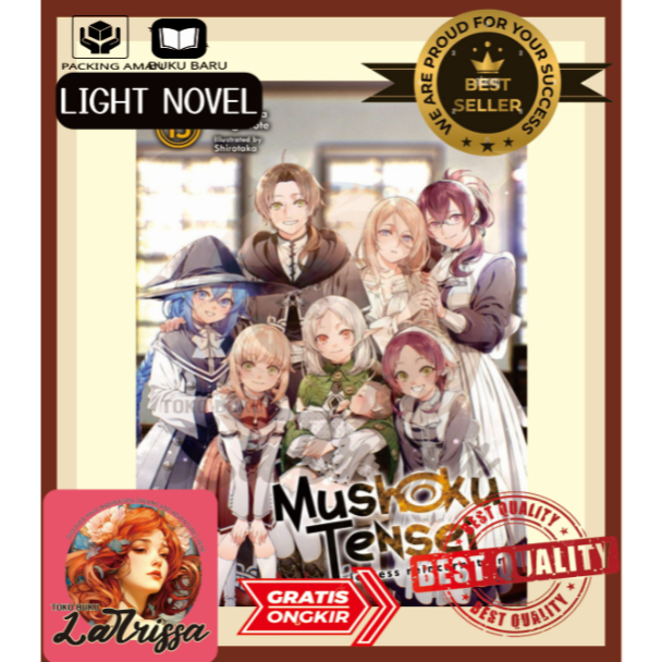 <อังกฤษ>อนุบาล. Light Nov Mushoku Tensei Jobless Reicnation Volume 13 Update