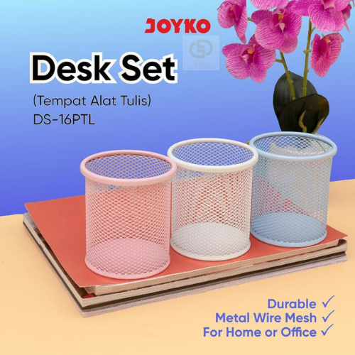 Joyko DS-16PTL Mesh Pen Holder Desk Set