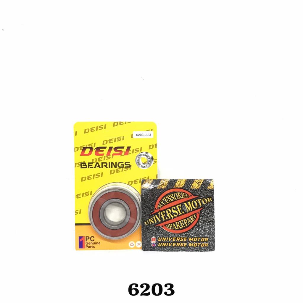 BEARING LAHER 6203 2RS แบริ่งล้อ 6203