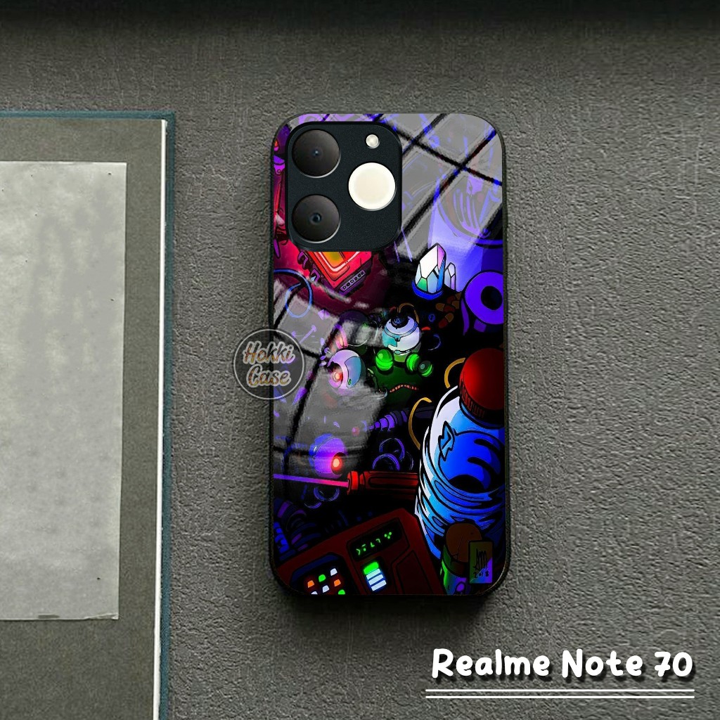 HP Realme Note 70 Softcase - Realme Note 70 Glass Case - เคสโทรศัพท์ Realme Note 70 - Silicon For Re