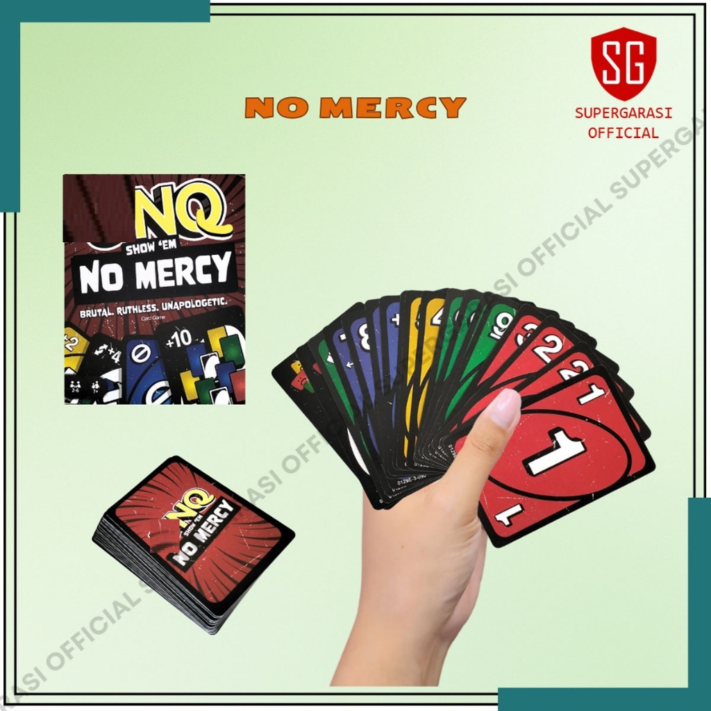 No Mercy Card UnQ boardgame UnQ ของเล่นเด็ก