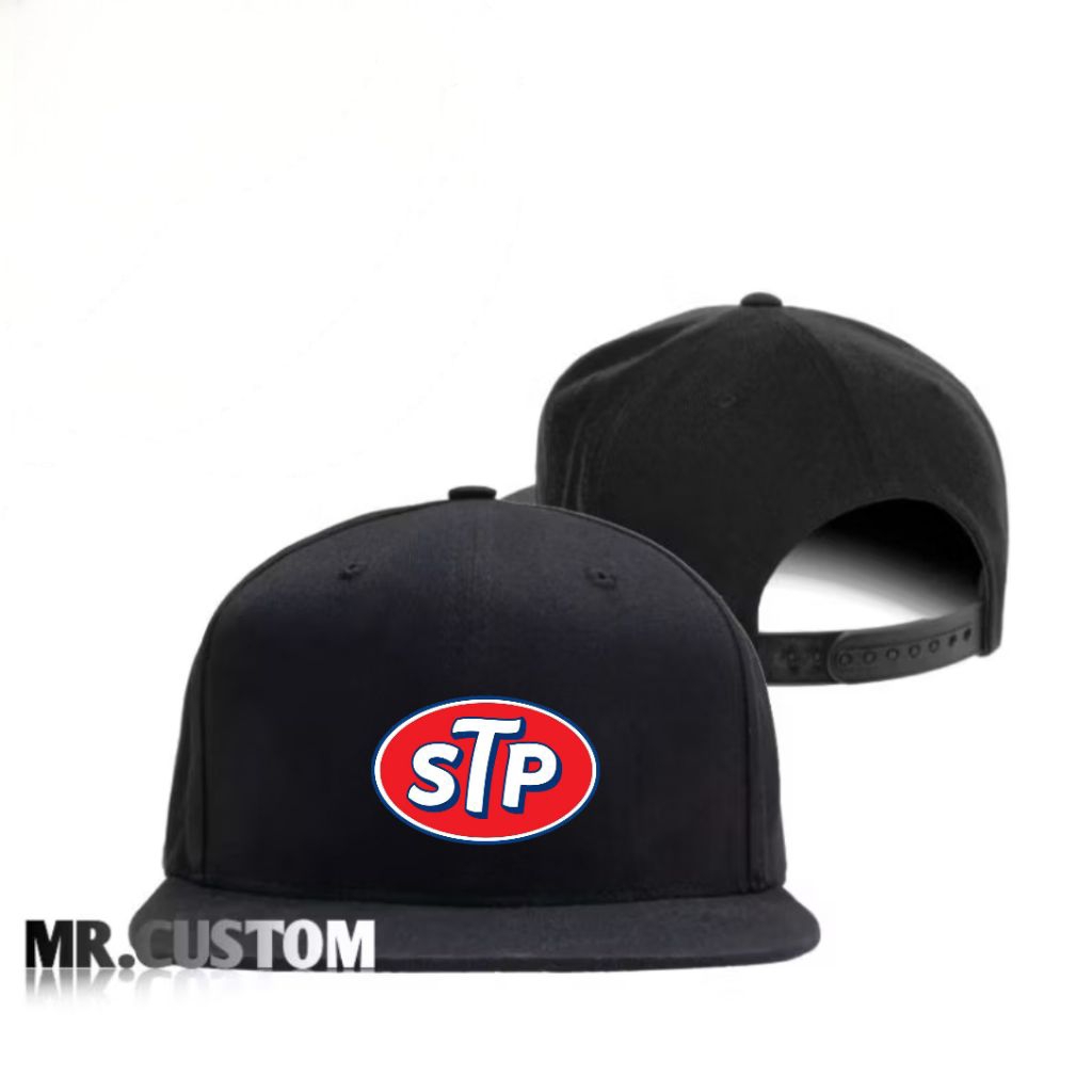 STP Logo Premium Snapback Hat/Racing Snapback Trucker Hat สําหรับผู้ชายและผู้หญิง