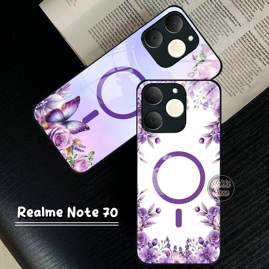 เคส HP Realme Note 70 - Realme Note 70 Glass SoftCase - เคสโทรศัพท์ Realme Note 70 - Silicon For Rea