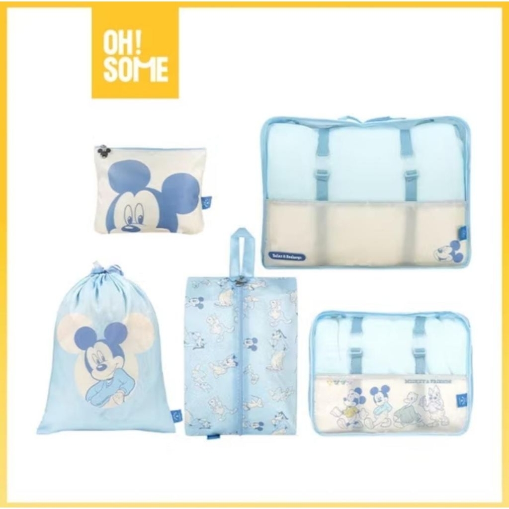 กระเป๋าเดินทาง Mickey Minnie Mouse Set 5 Original Oh Some