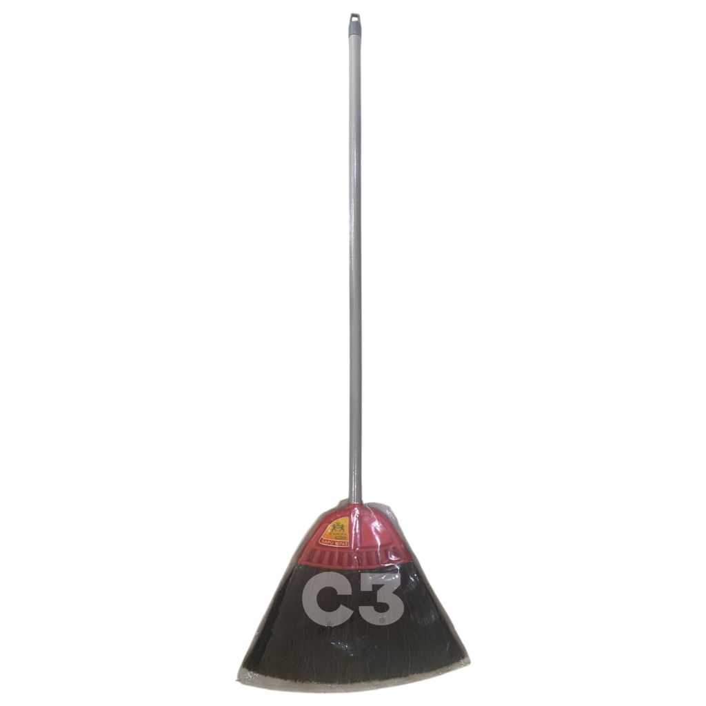 Small IJUK BROOM 2 TIGER SMALL IJUK BROOM WITH TIGER WOODEN HANDLE