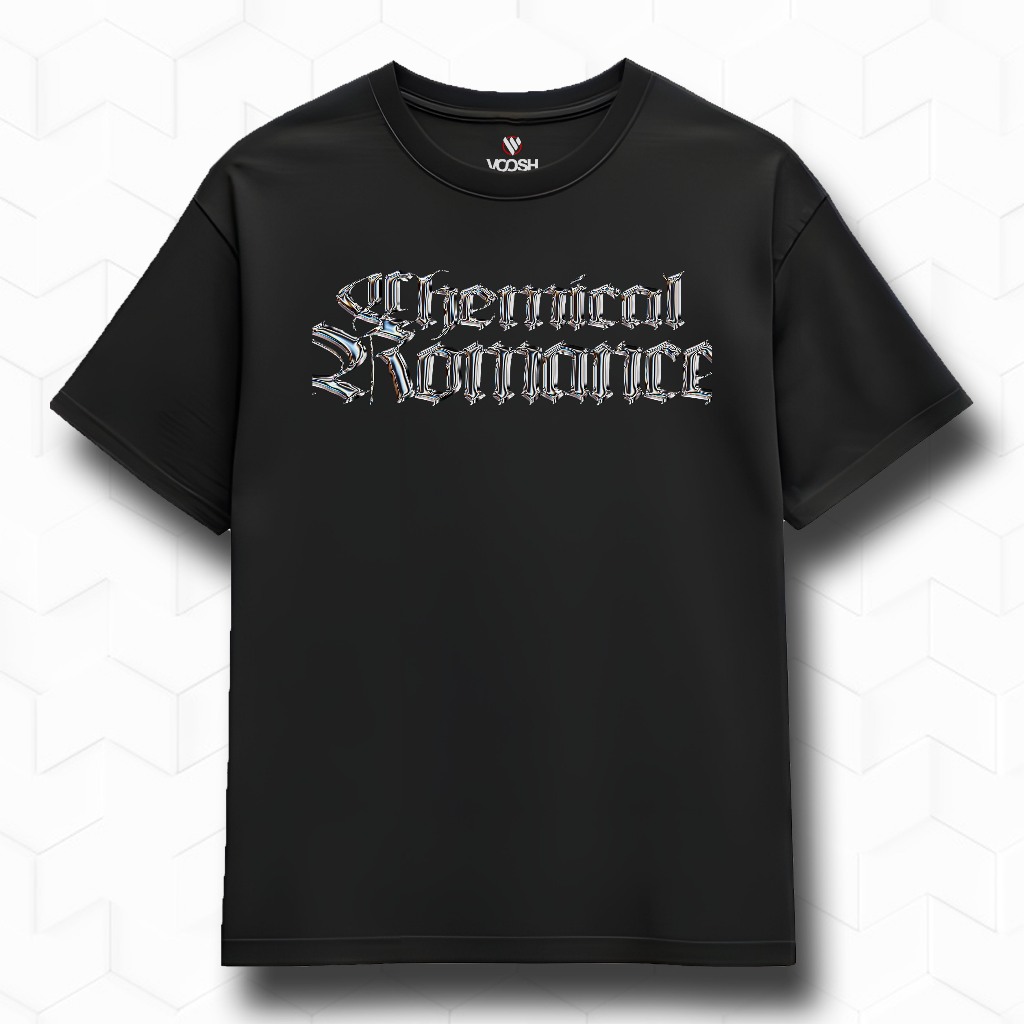 VOOSHI OFFICIAL - เสื้อยืด Distro พรีเมี่ยม CHEMICAL ROMANCE - BS072